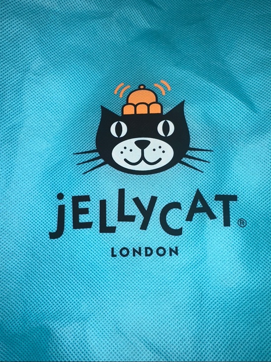 Jellycat Handbags - Jellycat Turquoise Drawstring Pet Bag with Orange Cord